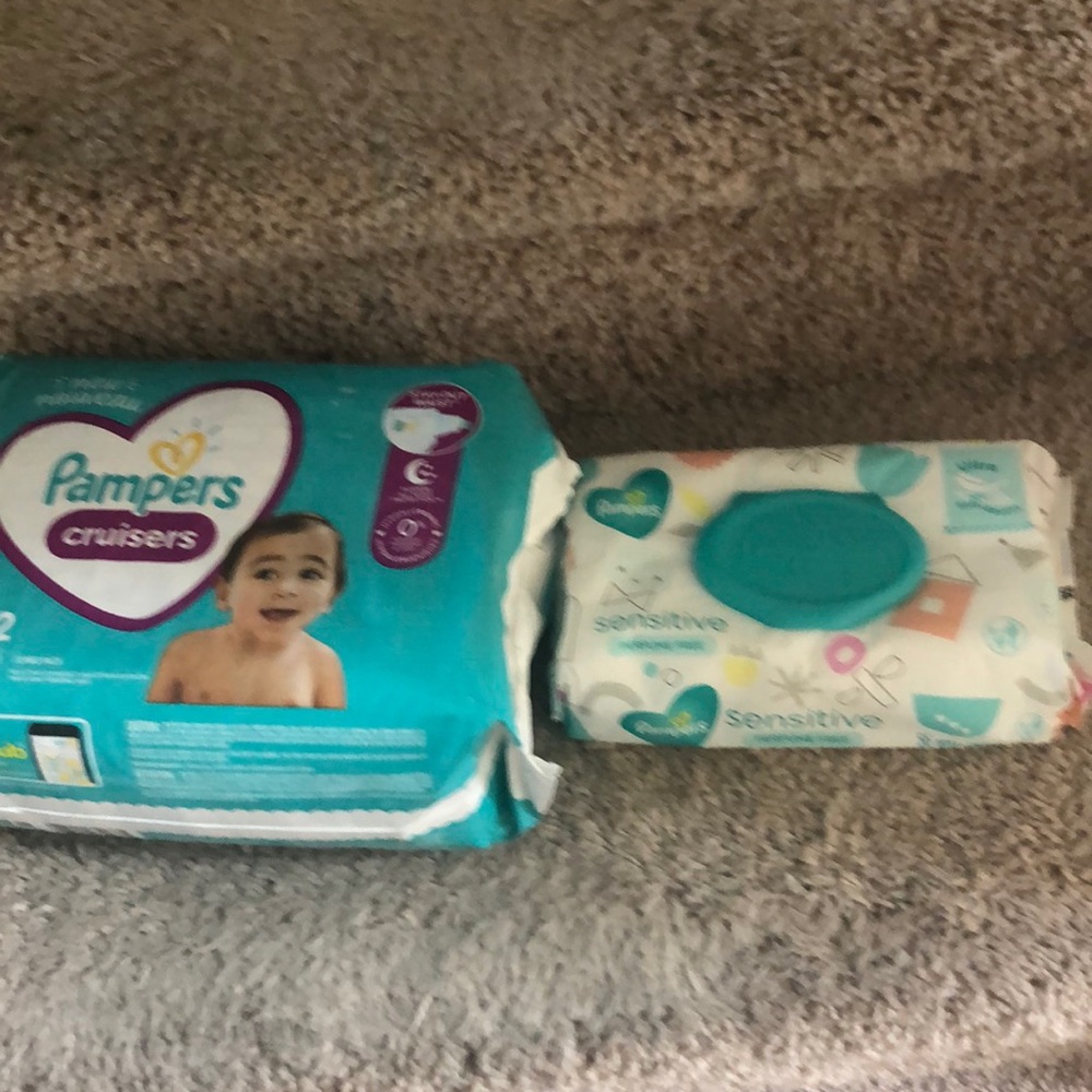 Diapers and wipes